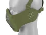 Stahl Mesh Schutzmaske  oliv – Bild 3